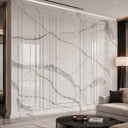 Carved Marble Wainscoting in Arabescato Corchia Marble - Image 4
