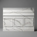 marble wainscoting in Arabescato Corchia Marble - Image 1