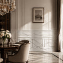 marble wainscoting in Arabescato Corchia Marble - Image 2