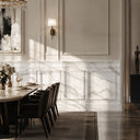 Carved Marble Wainscoting in Arabescato Corchia Marble - Image 2