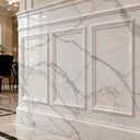 Carved Marble Wainscoting in Arabescato Corchia Marble - Image 4