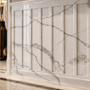 Carved marble wall panels in Arabescato Corchia Marble - Image 4