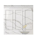 Relief-Carved Marble Wall Panels in Arabescato Corchia Marble - Image 3