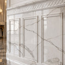 Relief-Carved Marble Wall Panels in Arabescato Corchia Marble - Image 5