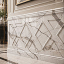 Carved marble wall panels in Arabescato Corchia Marble - Image 4