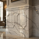 marble wainscoting in Arabescato Corchia Marble - Image 4