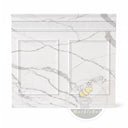 Relief-Carved Marble Wall Panels in Arabescato Corchia Marble - Image 3