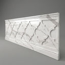 Ornamental Marble Wainscoting in Arabescato Corchia Marble - Image 1