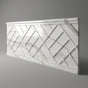 Carved marble wall panels in Arabescato Corchia Marble - Image 1