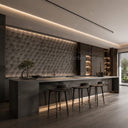 Stone wall panel in pietra grey marble - Image 1