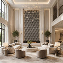 Stone wall panel in pietra grey marble - Image 4