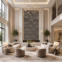 Marble wall panel in pietra grey marble - Image 1