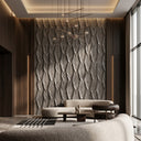 Marble wall panel in pietra grey marble - Image 4