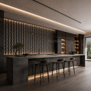 Marble wall tiles in pietra grey marble - Image 1
