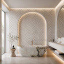 Stone cladding in Moonlight Beige Limestone - Image 1