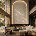 Marble wall panel in Moonlight Beige Limestone - Image 2