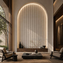 Stone wall panel in Moonlight Beige Limestone - Image 1