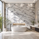 Marble wall panel in Milas Lilac - Image 4