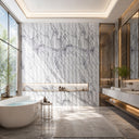 Marble wall tiles in Milas Lilac - Image 4