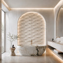 Stone Wall Cladding in Crema Marfil Premium - Image 4