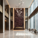 Marble wall panel in Rosso Lepanto - Image 4