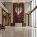 Marble wall panel in Rosso Lepanto - Image 1