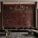 Marble wall panel in Rosso Lepanto - Image 1