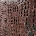 Marble wall panel in Rosso Lepanto - Image 3