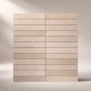 Outdoor panel walls in Beige limestone - Image 1