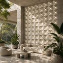 Outdoor panel walls in Marble - Image 3