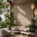 Carved Stone Screen in Marble - Image 2