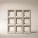 Stone Lattice Screen in Marble - Image 1