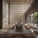 Marble Lattice Screen in Marble - Image 3