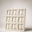 Stone Lattice Screen in Marble - Image 1