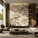 bookmatched marble slab in Alpinus Quartzite - Image 2