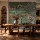 bookmatched slab in Tiffany Turquoise marble - Image 4