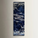 bookmatched marble slab in sodalite blue - Image 1