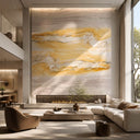 bookmatch slabs in Aquarela Gold Quartzite - Image 3