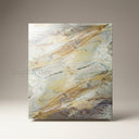 bookmatched marble slab in Aquarela Gold Quartzite - Image 5