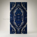 bookmatched marble slab in sodalite blue - Image 5