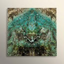bookmatched marble slab in Tiffany Turquoise marble - Image 5