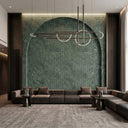 Marble Wall Cladding in Dark Green Marble - Image 1