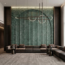 Marble wall tiles in Dark Green Marble - Image 1