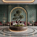 natural stone cladding in Dark Green Marble - Image 1