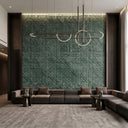 Marble wall panel in Dark Green Marble - Image 4