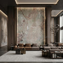 Marble wall tiles in Ceppo Breccia Rosa Marble - Image 1