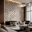 Marble wall panel in Ceppo Breccia Rosa Marble - Image 1