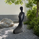 marble statue in Black limestome - Image 2