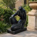 marble statue in Black limestome - Image 2