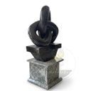 marble statue in Black limestome - Image 6
